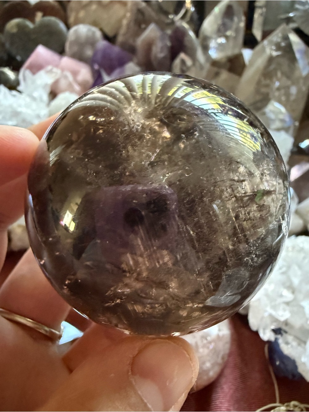 Huge Smokey Sphere - Picture 4 of 4